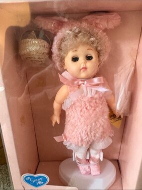 NIB 50’s Pink Bunny Vintage Ginny Doll